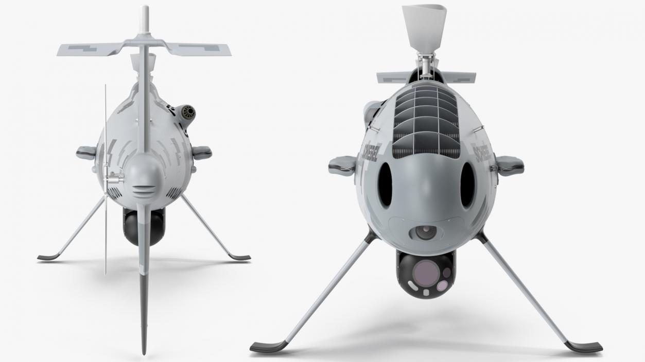 Schiebel Camcopter S100 UAV Finnish Coast Guard 3D
