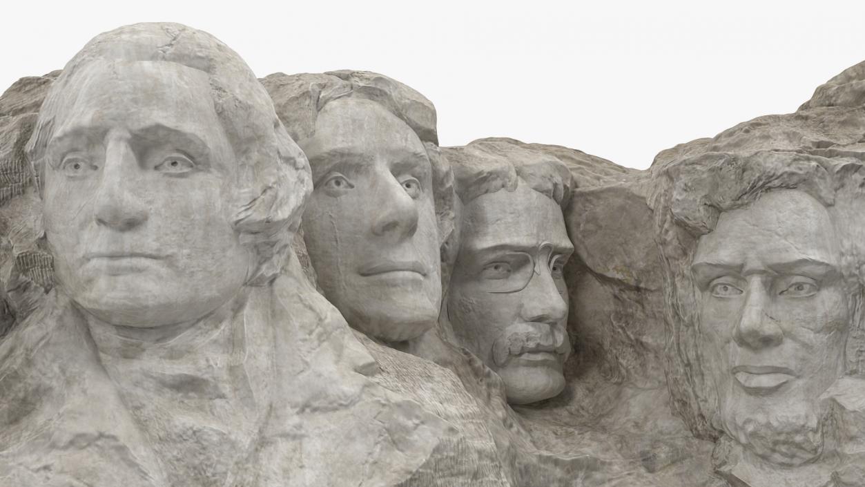 Mount Rushmore National Memorial 3D