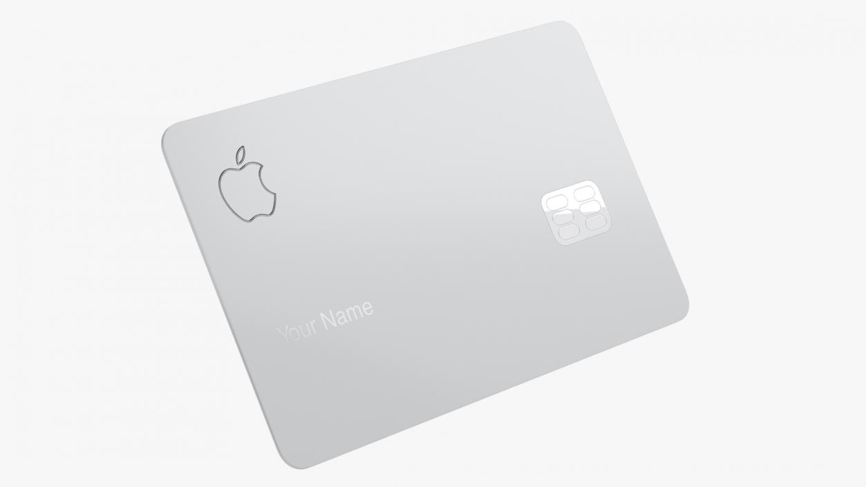 3D model Apple Card