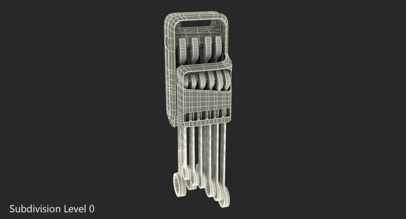 3D Combination Spanner Set Storage Clip