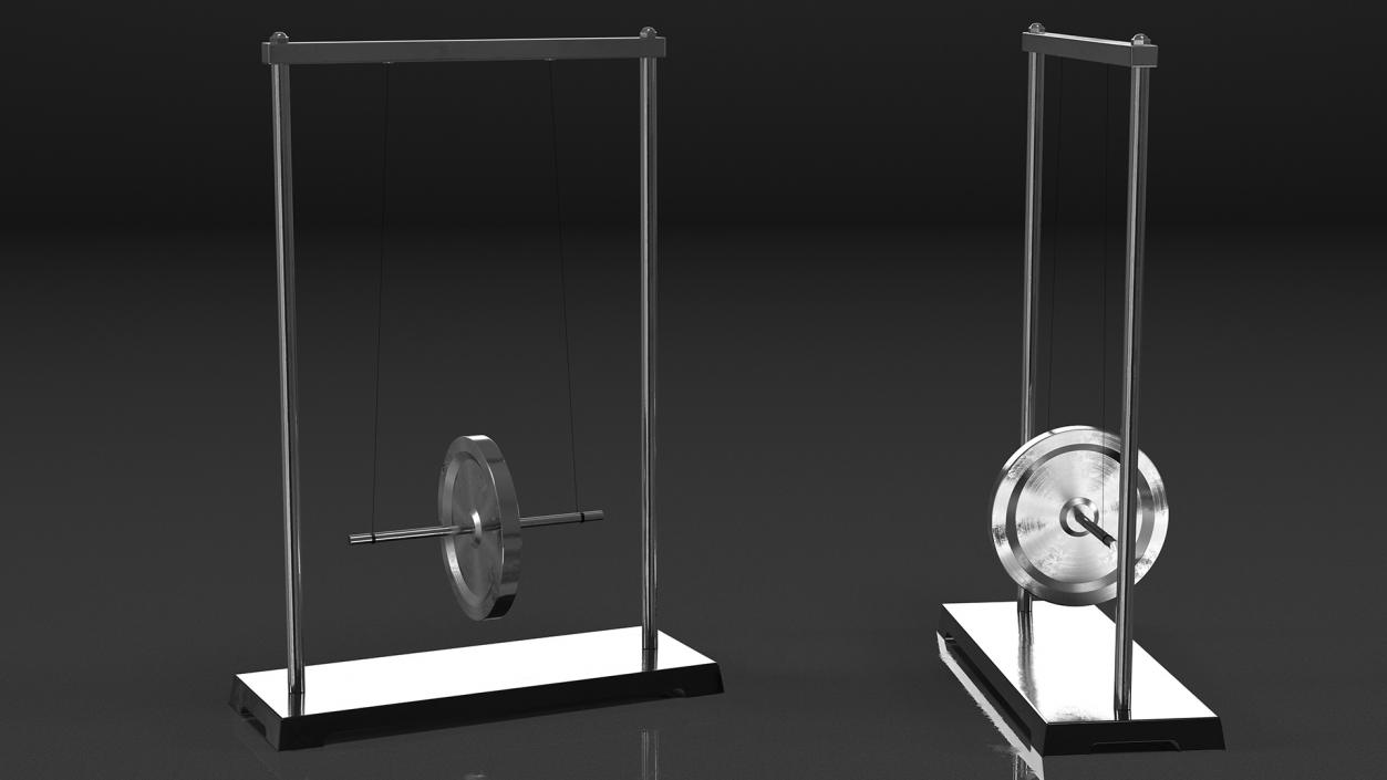 3D Maxwell Wheel Apparatus model
