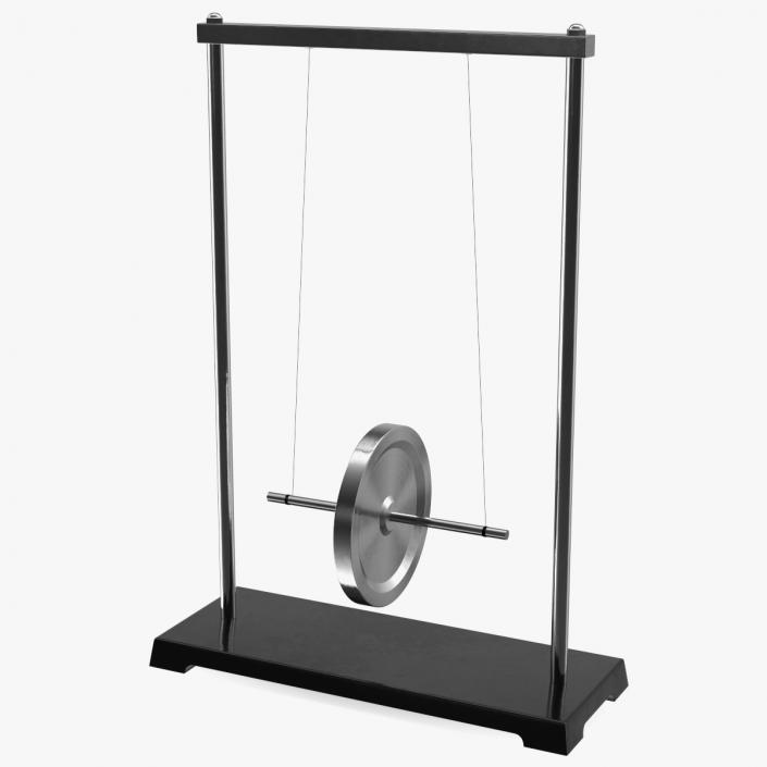 3D Maxwell Wheel Apparatus model