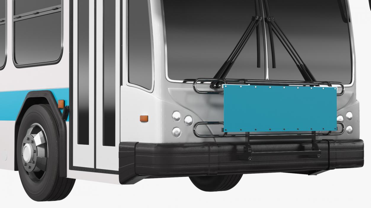 3D Metro Transit Bus Exterior Only