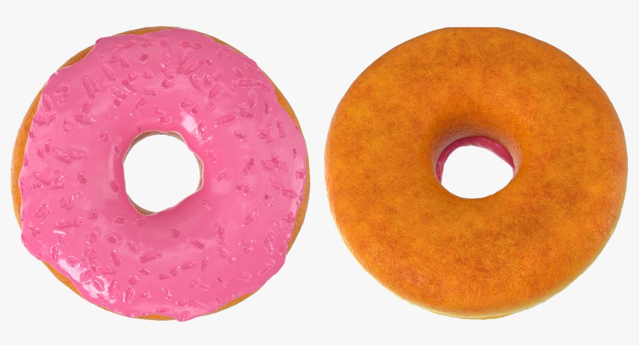 3D model Pink Donut