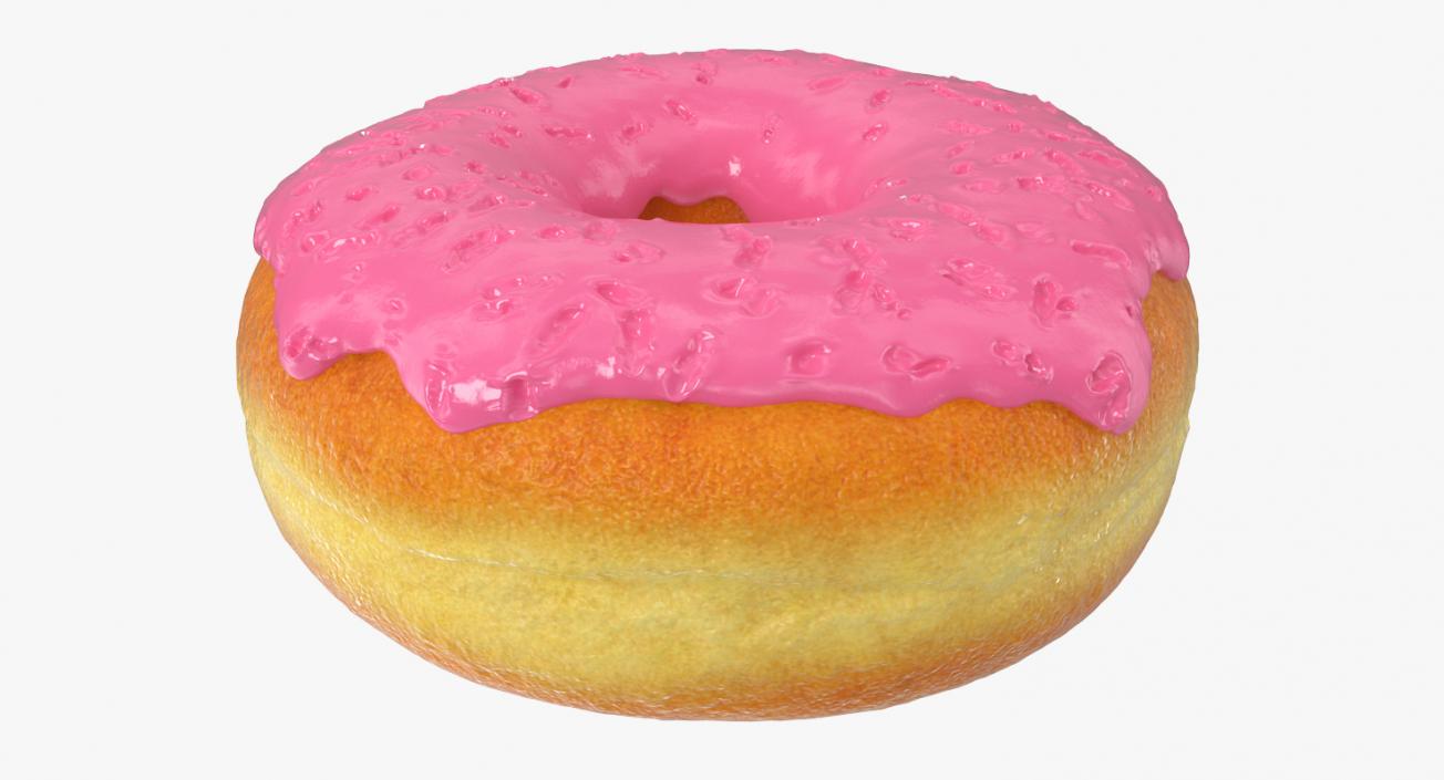 3D model Pink Donut