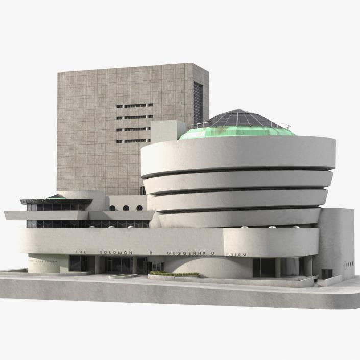 3D model Solomon Guggenheim Museum