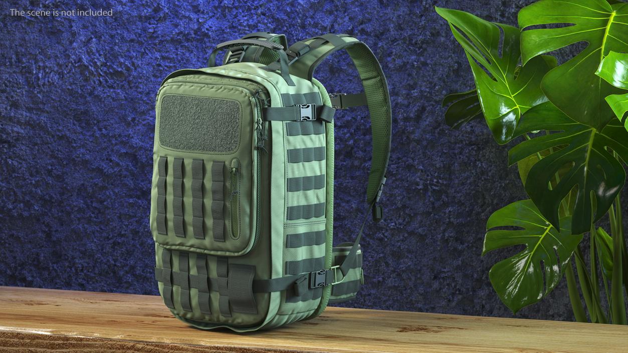 3D Tactical Military Trekking Backpack Green