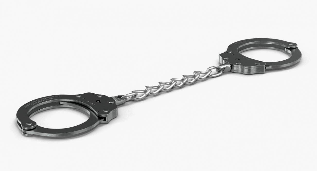 3D model Chain Link Handcuffs