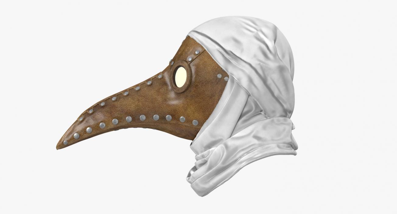 3D Plague Doctor Mask model