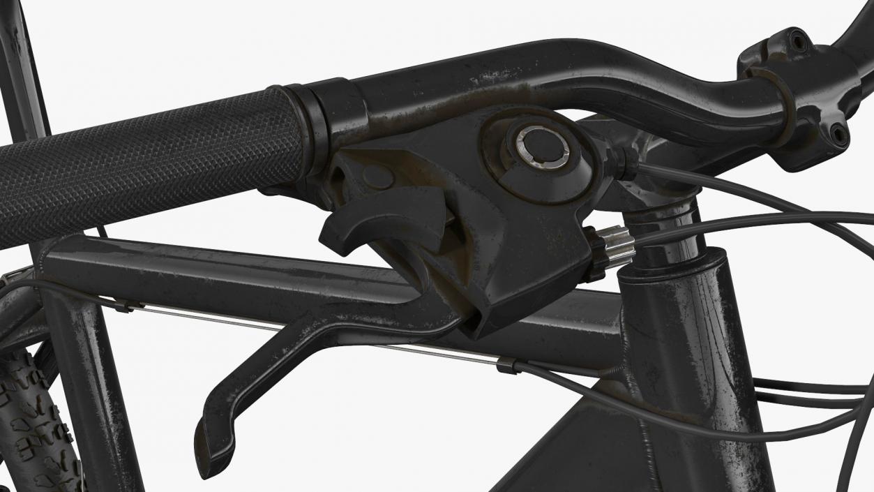 Audi E-tron with Thule EasyFold XT2 Mountain Bike 3D model