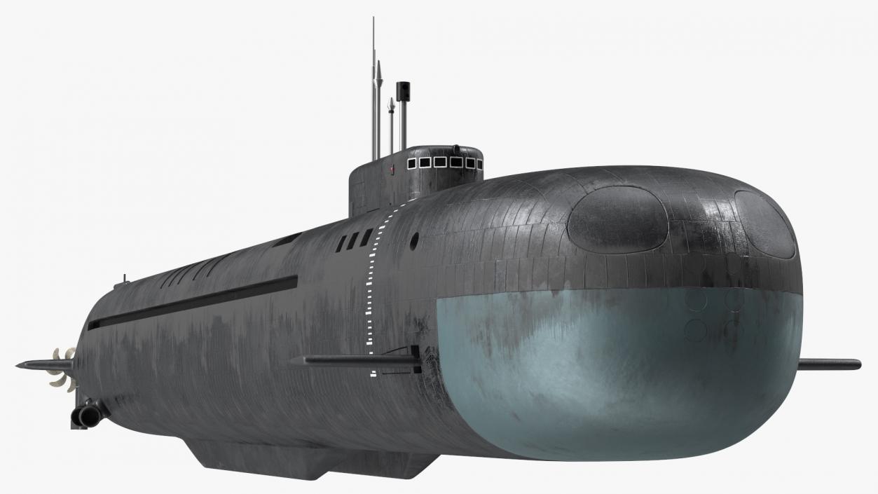 3D Russian Submarine Belgorod K-329 OSCAR II