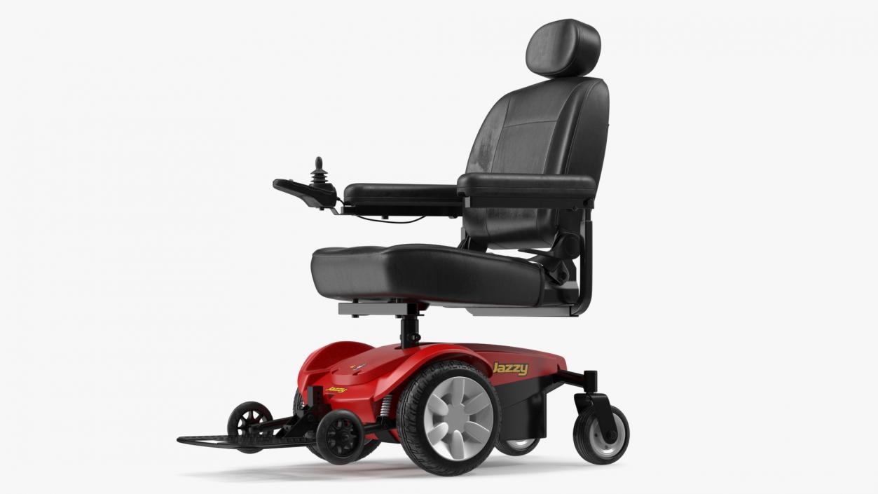 3D Jazzy Select Wheelchair model