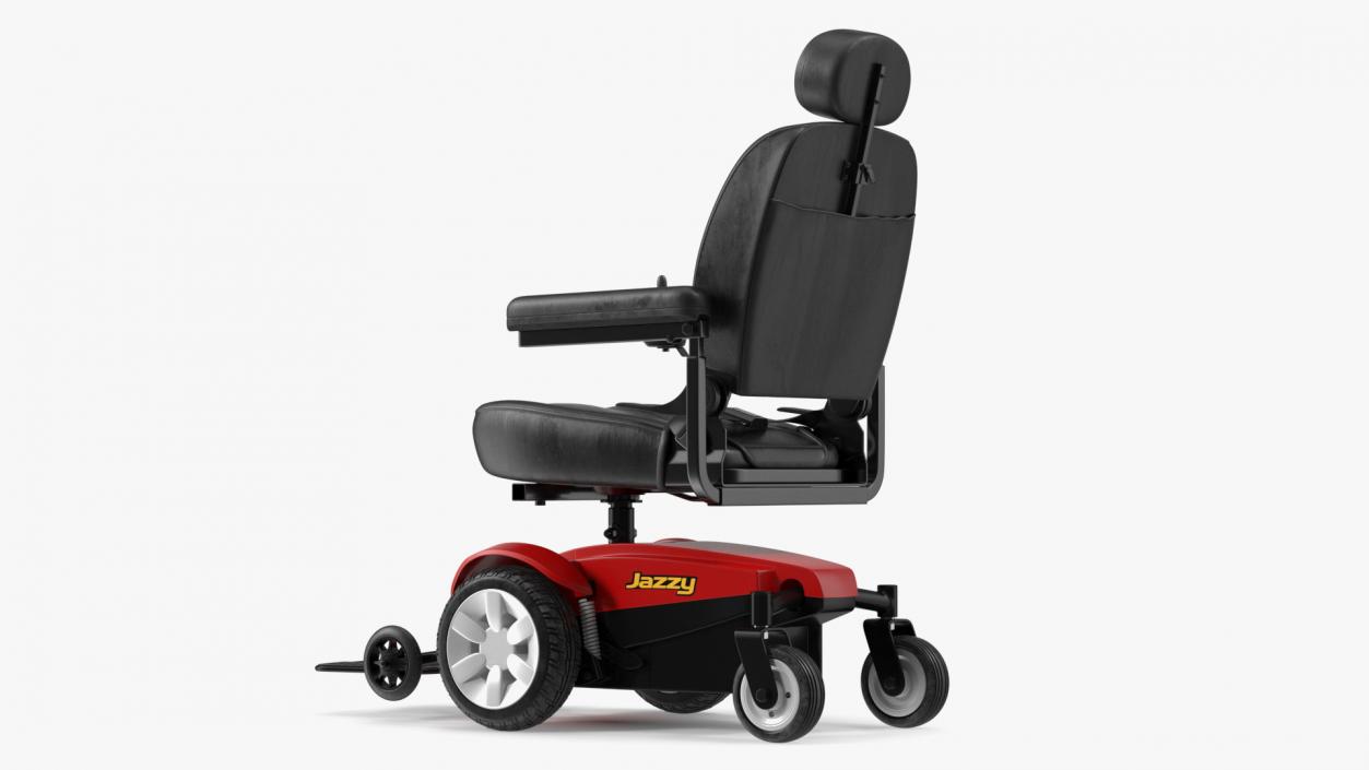 3D Jazzy Select Wheelchair model