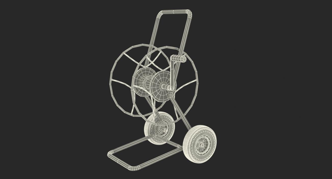 Garden Water Hose Reel Cart 3D