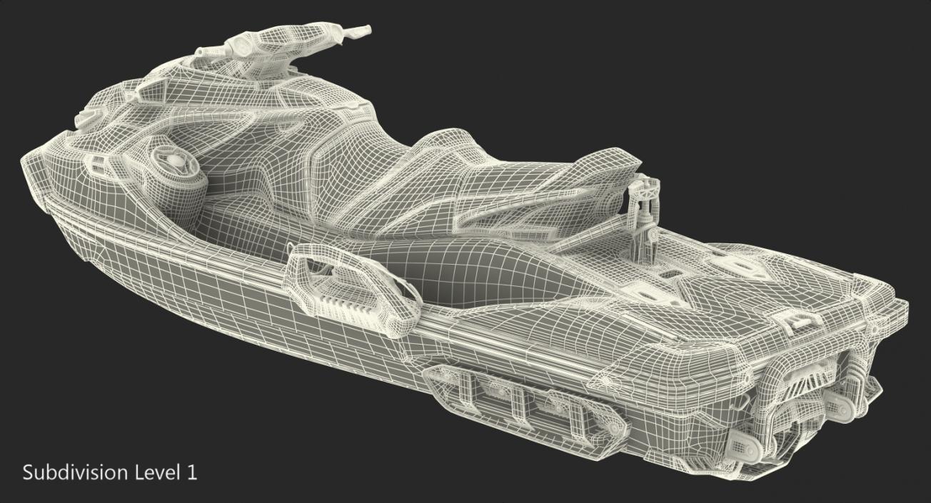 Jet Ski Water Craft 3D model
