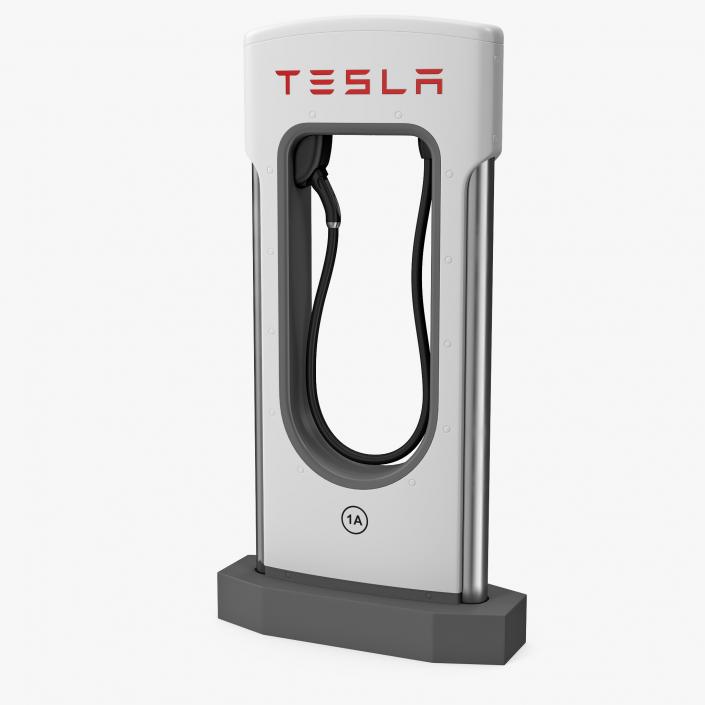 Tesla Charging Station 3D