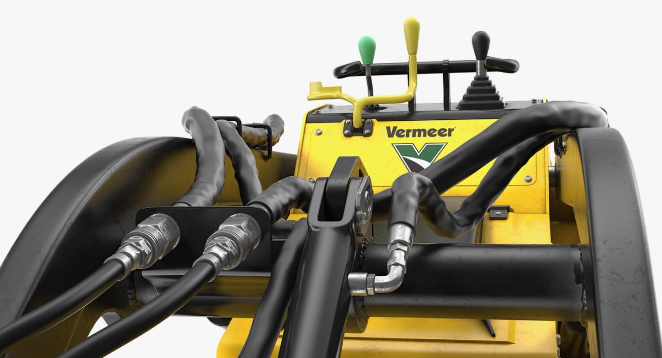 Mixer Vermeer S450TX Skid Steer Loader Dirty 3D model