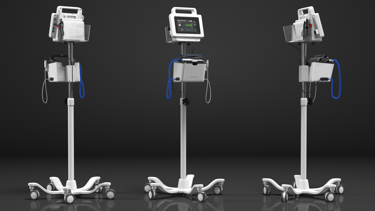 3D Spot Check Vital Signs Monitor with Stand
