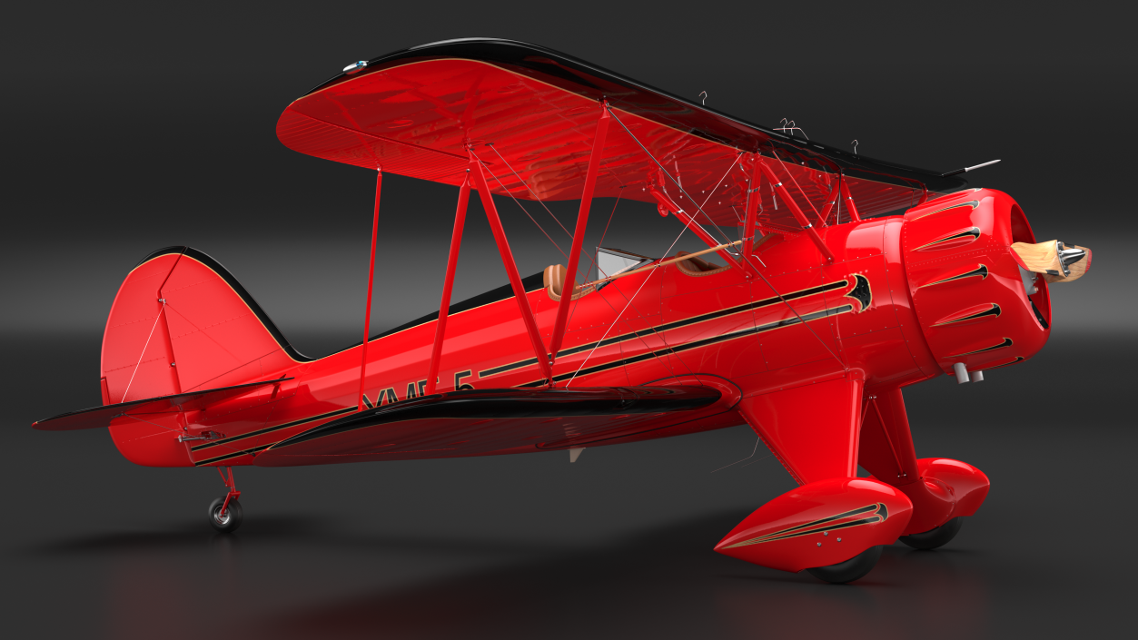 3D model Spirit of 30A Coastal Biplane YMF-5