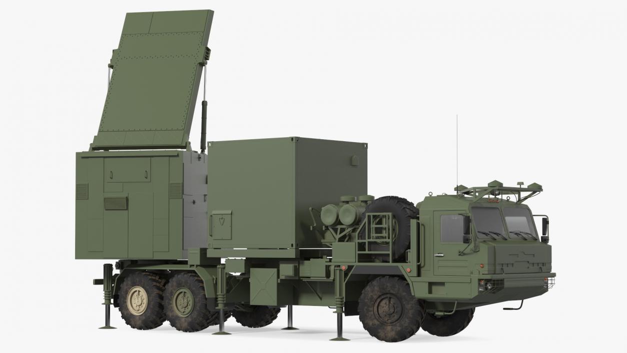 3D Mobile Tracking Radar Vityaz 50R6 model