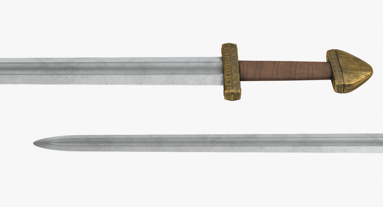 3D Viking Sword Set