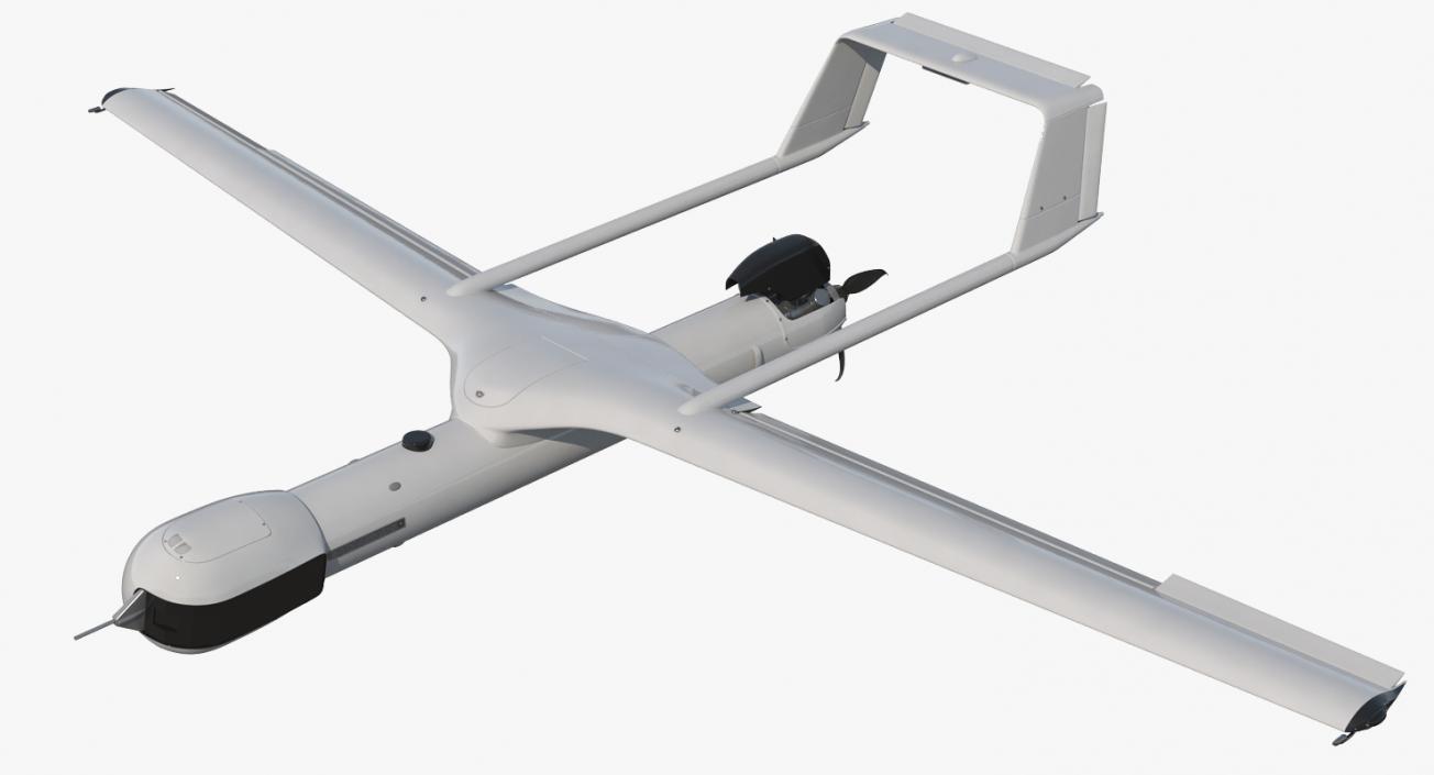 UAV Drone Generic Rigged 3D model
