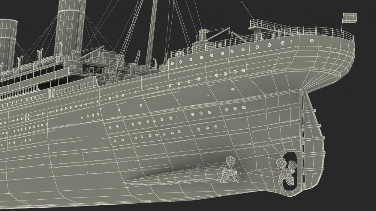 Titanic 3D model