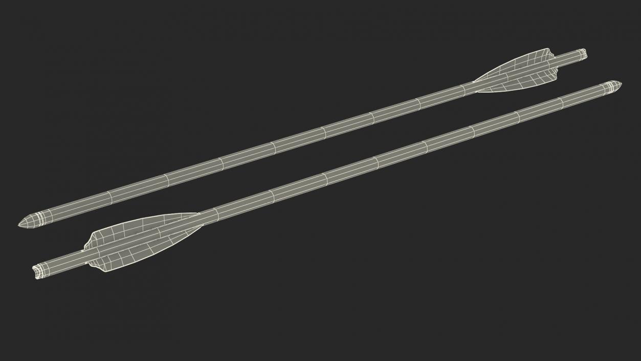 Crossbow Arrow 3D model