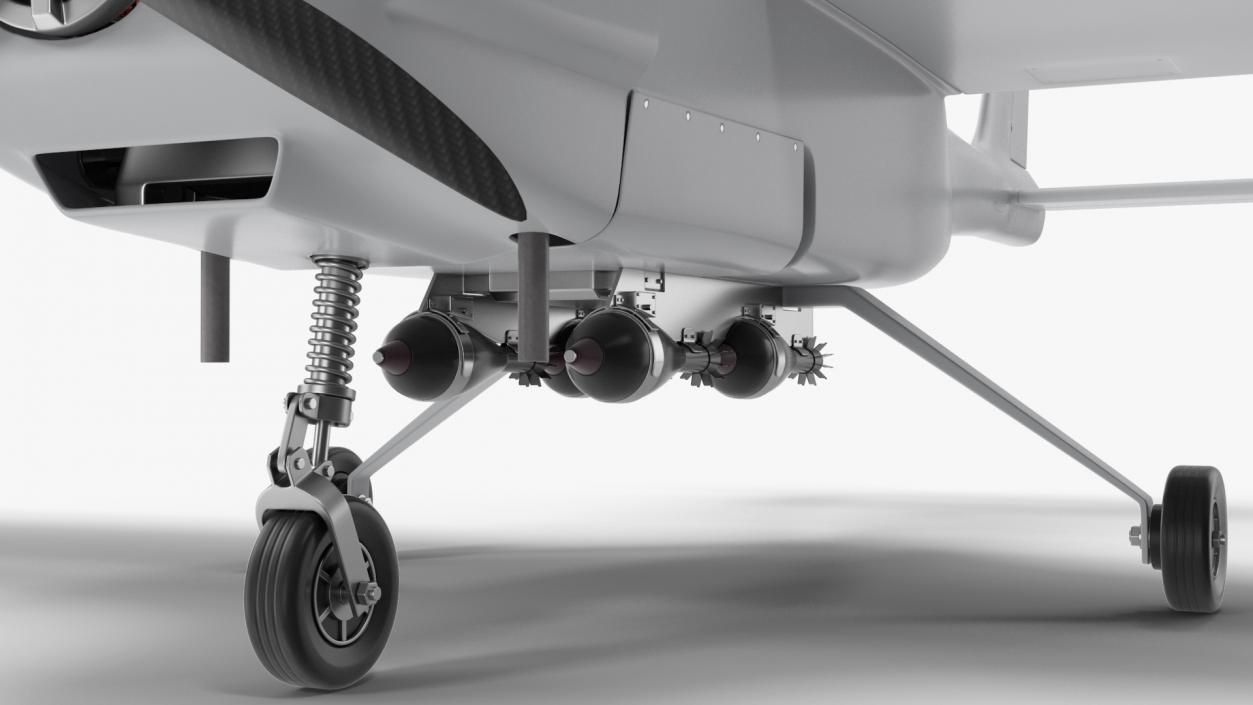 Combat Drone Rigged 3D model