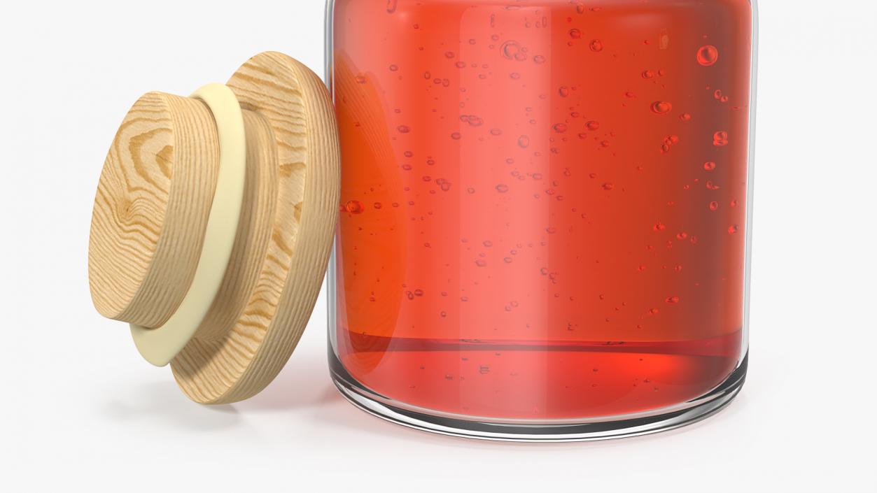 3D Glass Jar of Honey model