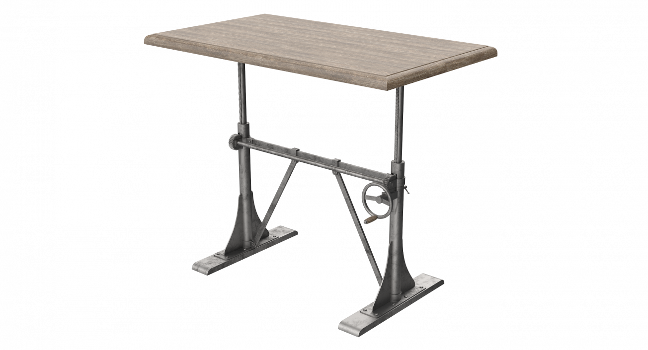 3D Pittsburgh Crank Sit-Stand Desk