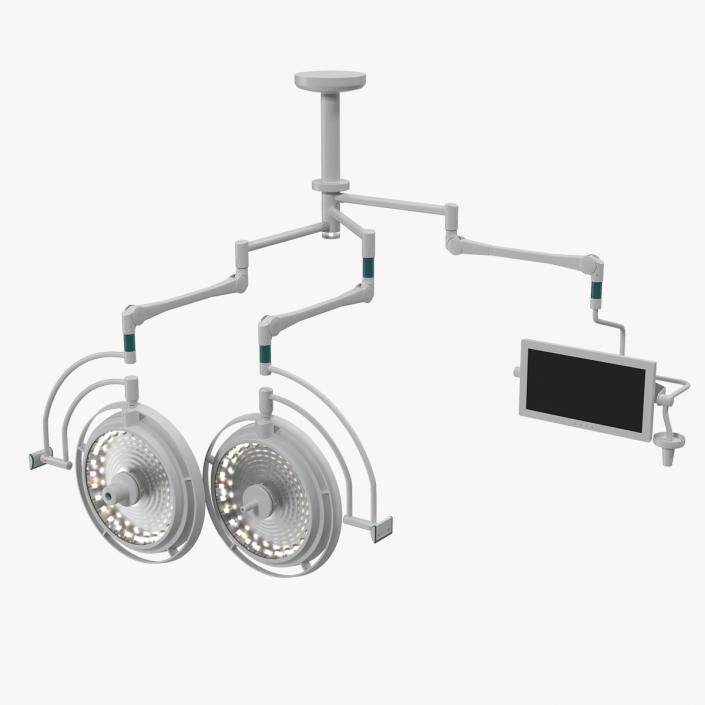 3D Ceiling Mount Surgical Lighting System Generic