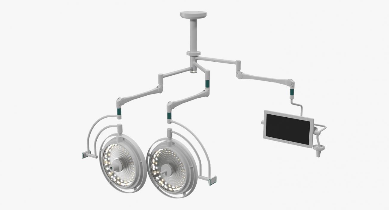 3D Ceiling Mount Surgical Lighting System Generic