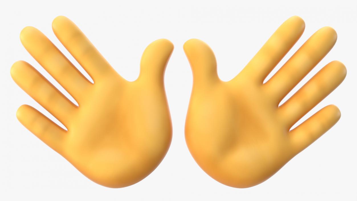 3D Open Hands Emoji