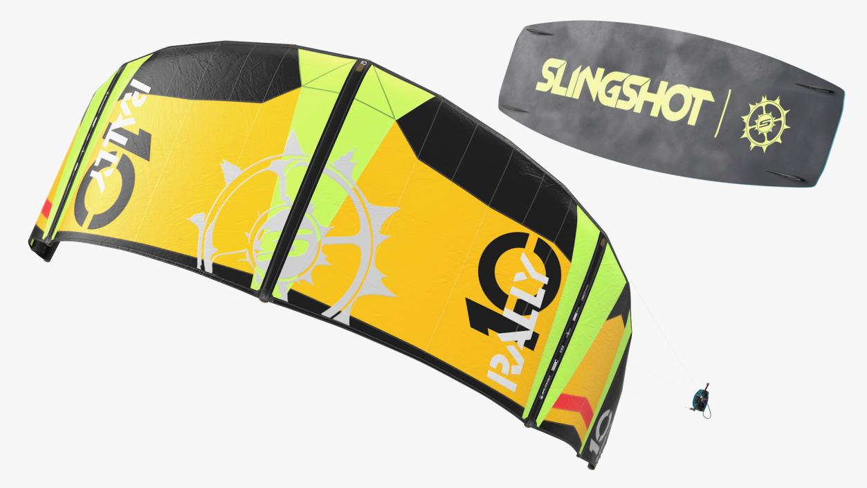 3D Slingshot Kiteboarding Set