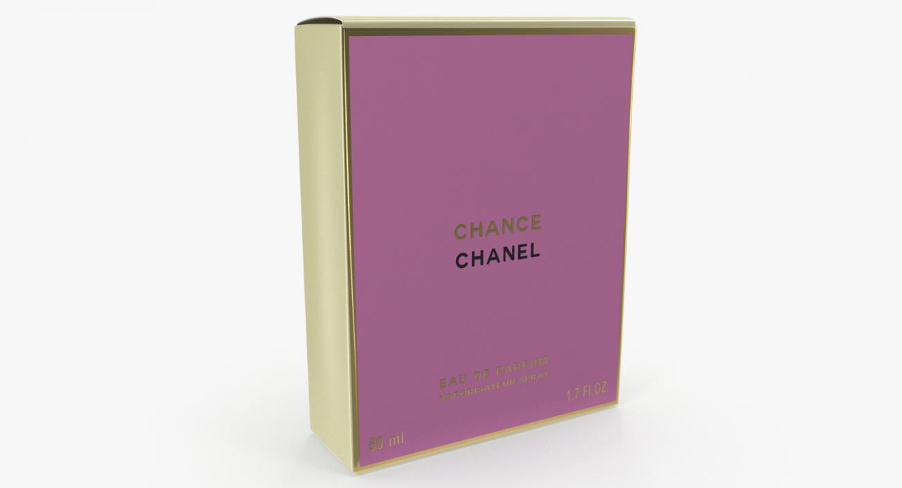 3D Parfum Box Chanel Chance Eau Parfum Vaporisateur model