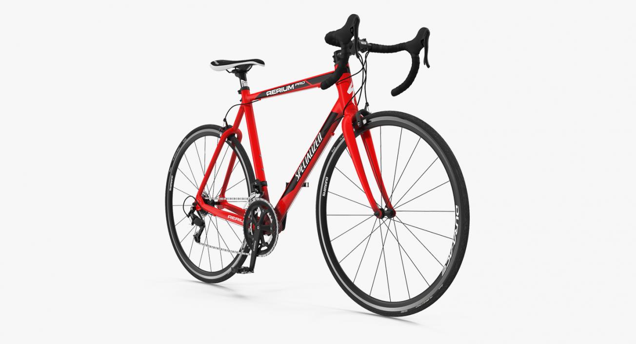 Road Bicycle Rigged 3D model