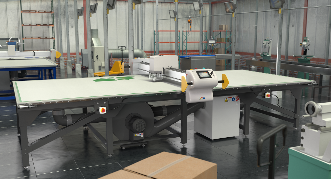 3D model Table Cutting System