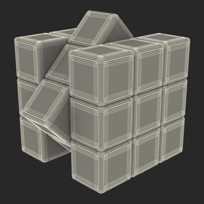 3D Rubiks Cube 2 model