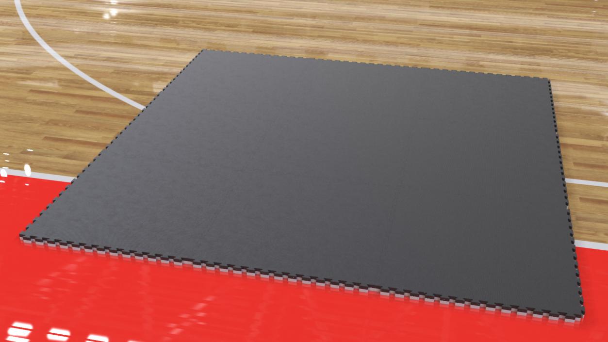 Two Sided Tatami Puzzle Black 3D model