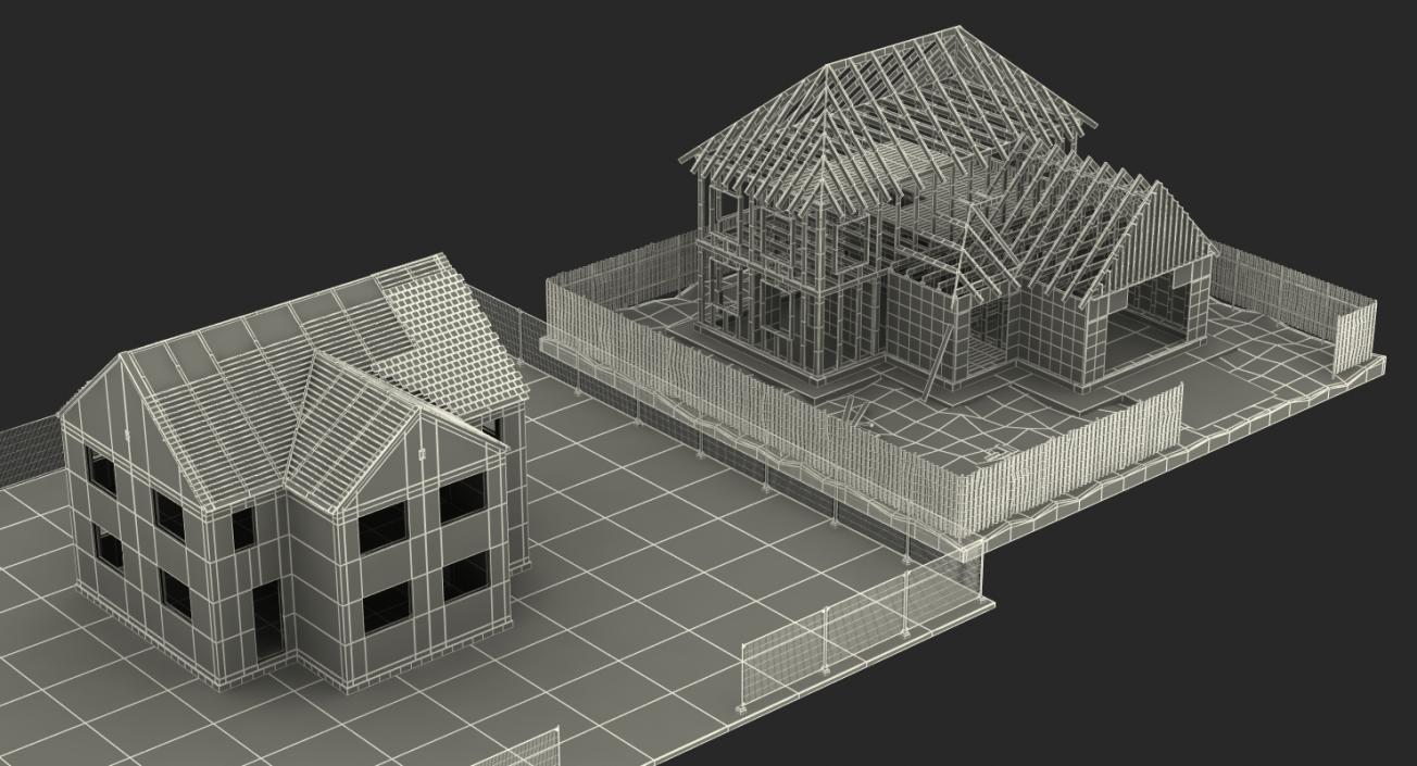 House Construction Collection 3D model