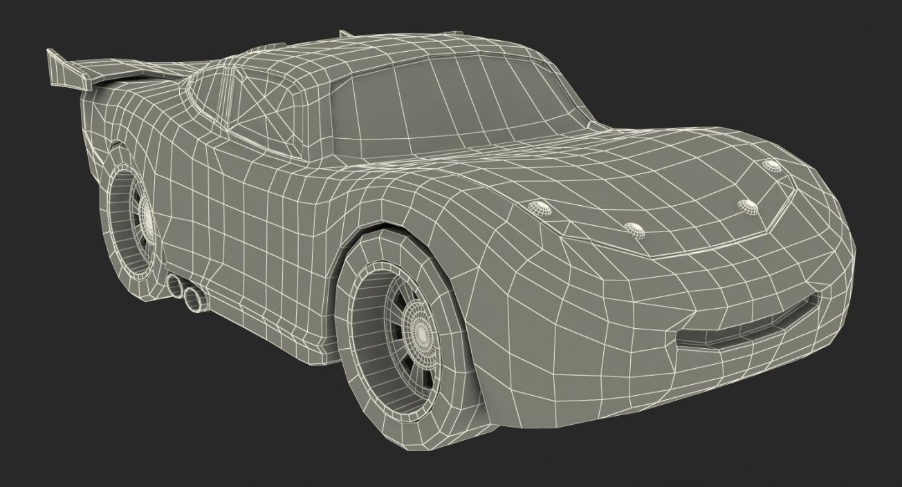 3D model Lightning McQueen Car Toy