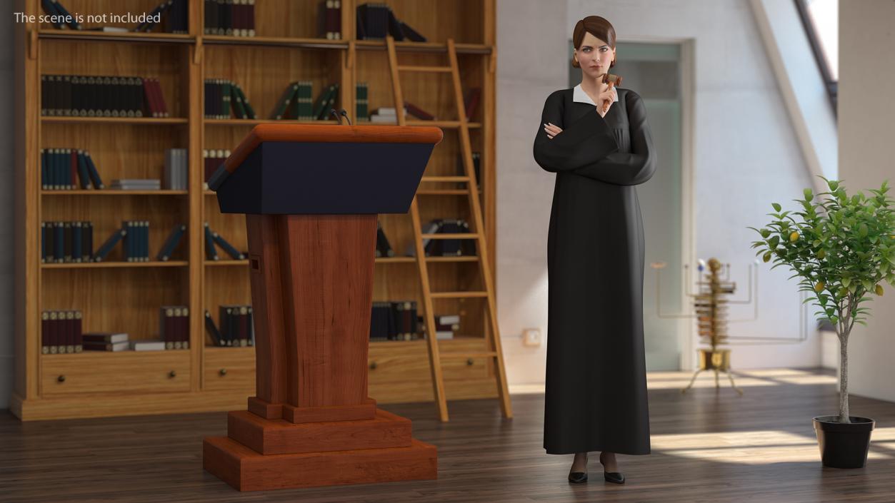 Female Magistrate 3D