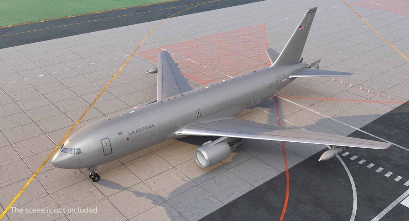 3D Boeing KC46 Pegasus Refueling Aircraft model
