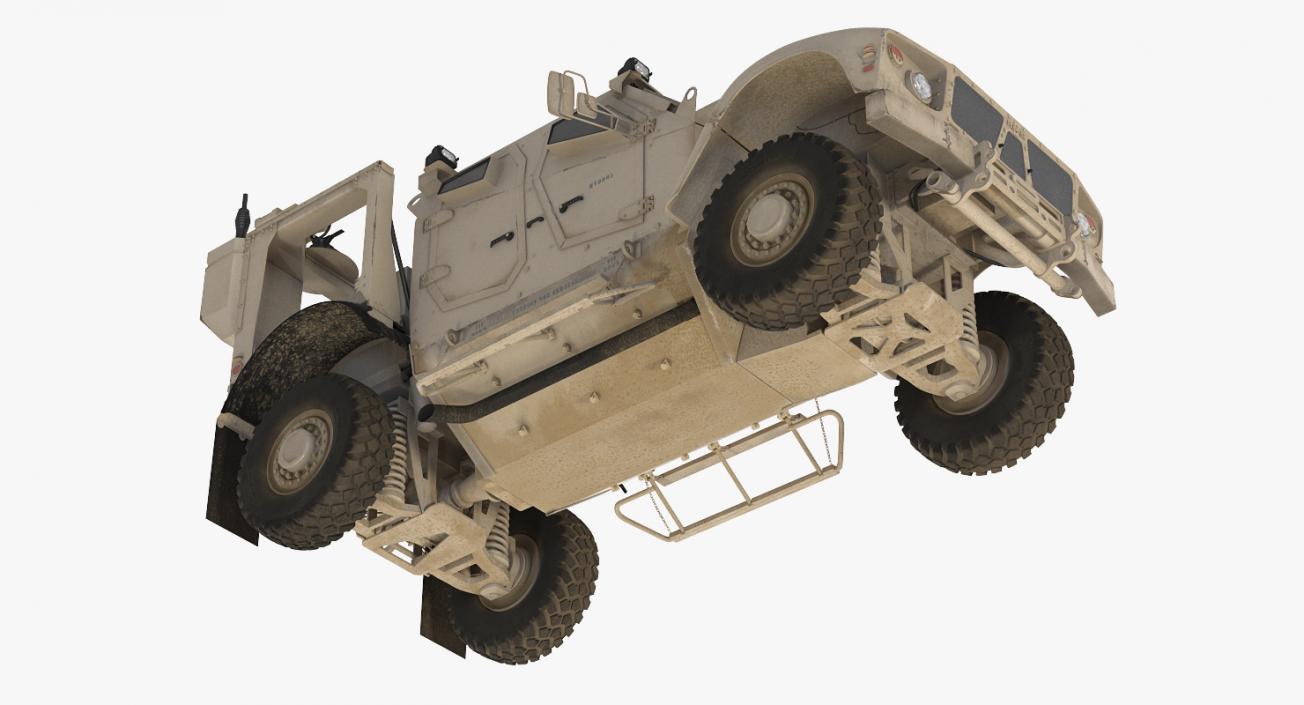 3D Oshkosh M-ATV Mine Resistant Ambush Protected Vehicle model