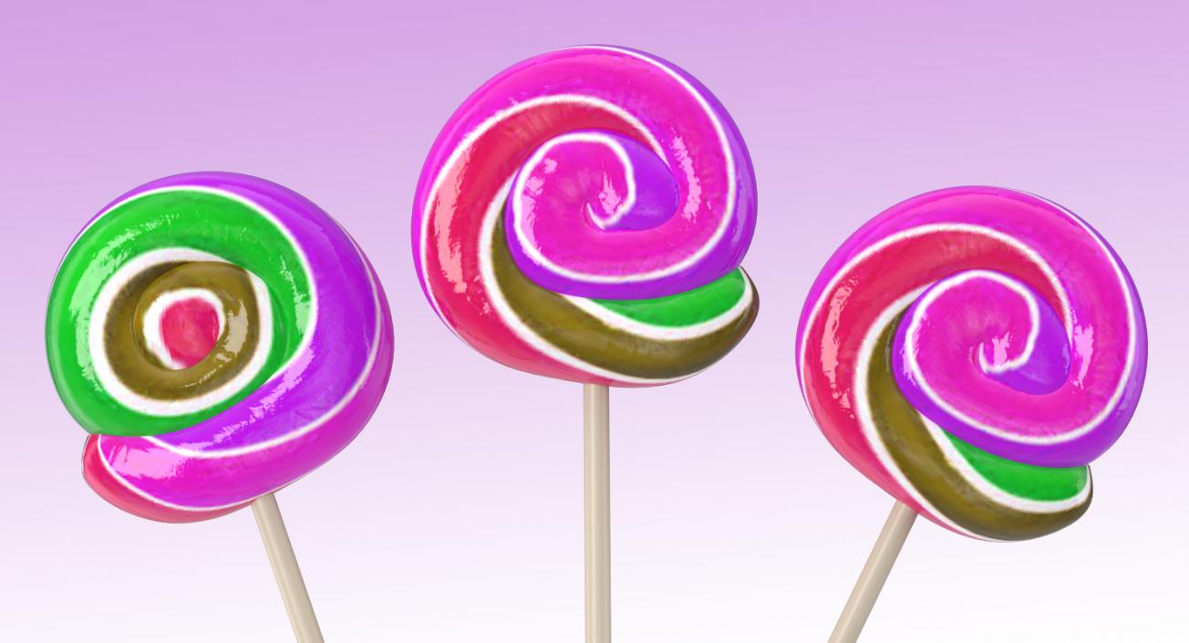 3D model Lollipop