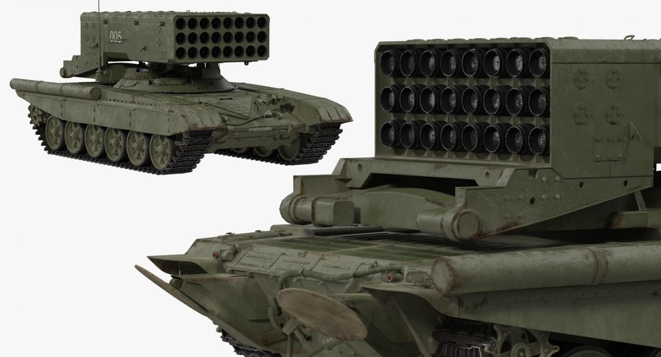 Russian Tanks Collection 3D model