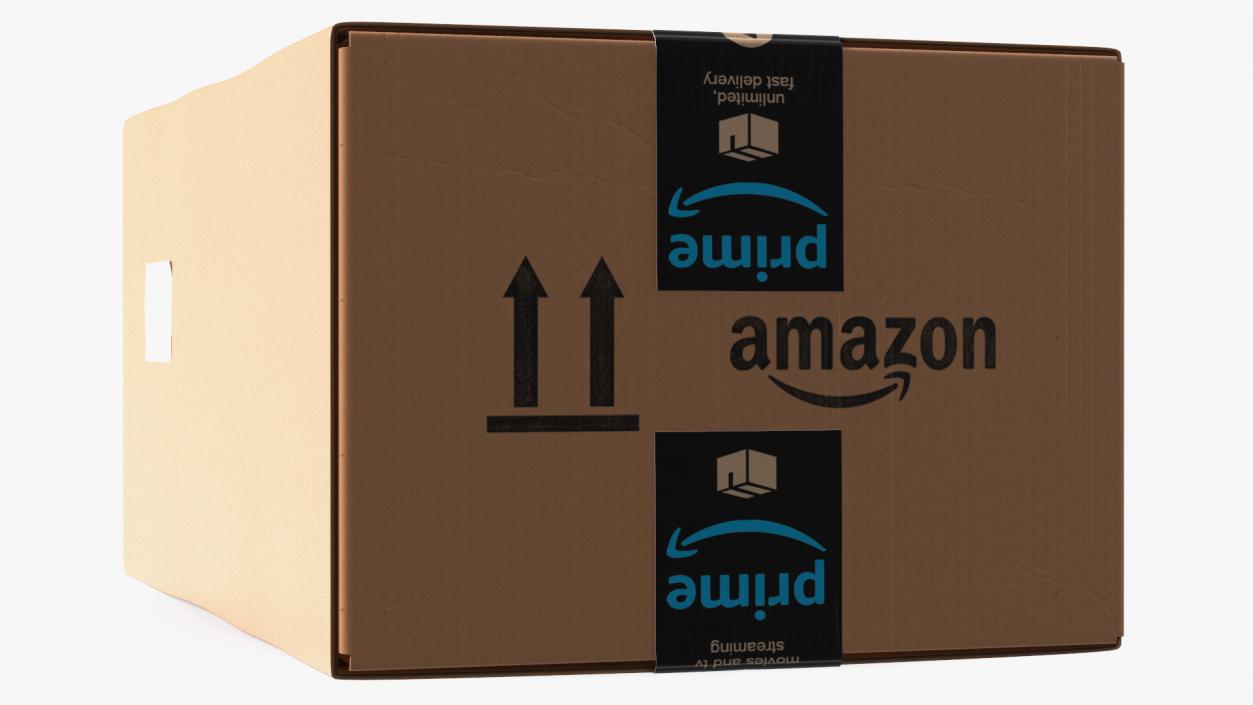 Amazon Parcels Box 41x26x20 3D