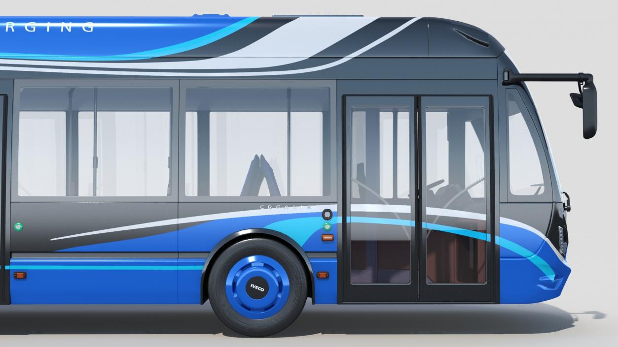 Iveco Crealis IMC Electric Trolleybus 3D