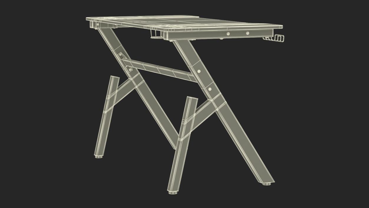 Computer Table for Gamer 3D model